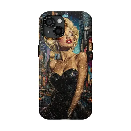 Marilyn Monroe Glitter Art New York City