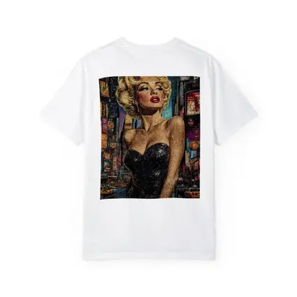 Marilyn Monroe Glitter Art New York City