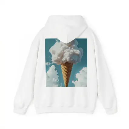 Cloud Ice Cream Cone Blue Sky