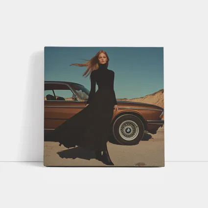 BMW 3 Series Desert Fashion Editorial