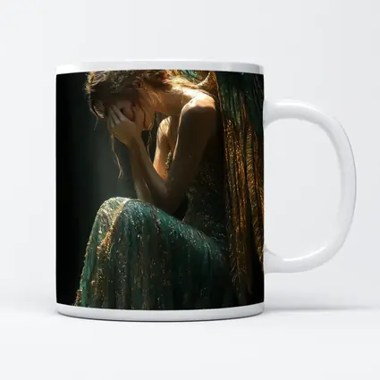 Weeping Angel Dark Dramatic Fantasy Art