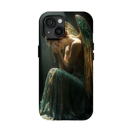 Weeping Angel Dark Dramatic Fantasy Art