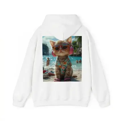 Cool Cat Beach Summer Tropical Vacation