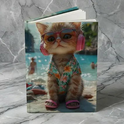 Cool Cat Beach Summer Tropical Vacation