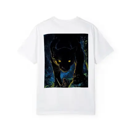 Black Panther Stalking Hunter Dark Jungle Night