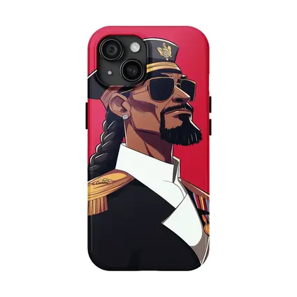 Hip Hop General Military Uniform Red Background