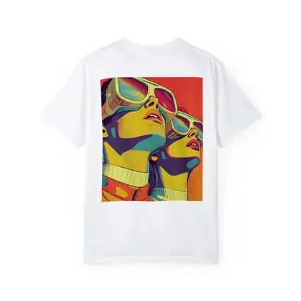 Retro Women Pop Art Bold Color