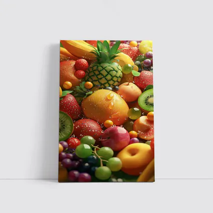 Colorful Tropical Fruits Fresh Summer Arrangement