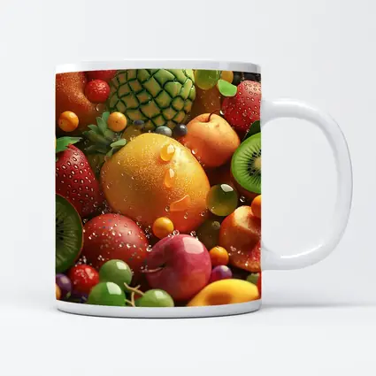 Colorful Tropical Fruits Fresh Summer Arrangement