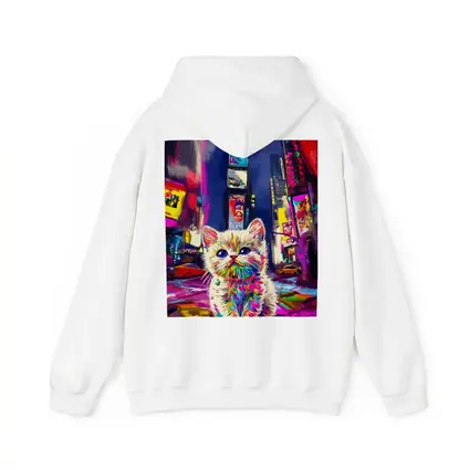 Colorful Kitten Pop Art Times Square