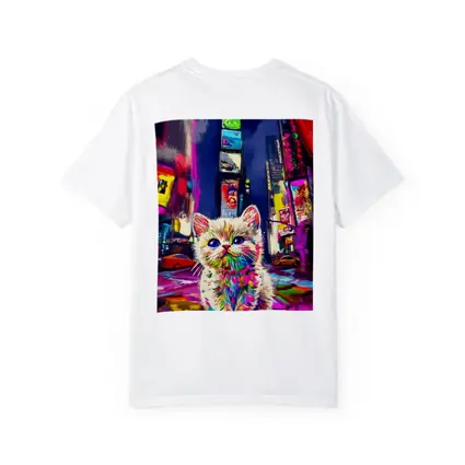 Colorful Kitten Pop Art Times Square