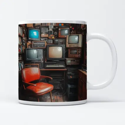 Retro Televisions Collection Cozy Vintage Room
