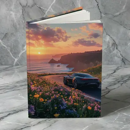 Aston Martin One77 Coastal Sunset Wildflowers Drive