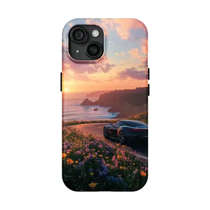Aston Martin One77 Coastal Sunset Wildflowers Drive