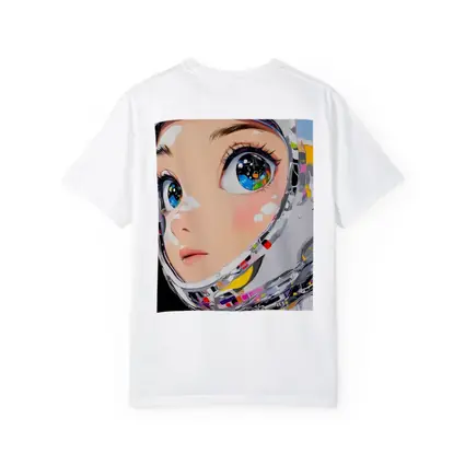Anime Girl Space Helmet Pop Art
