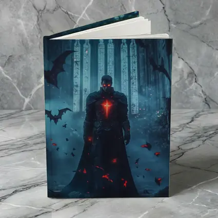 Dark Vampire Knight Gothic Cathedral Bats