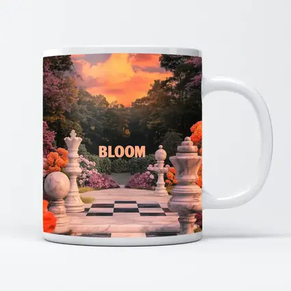 Bloom Chess Garden Surreal Floral Fantasy