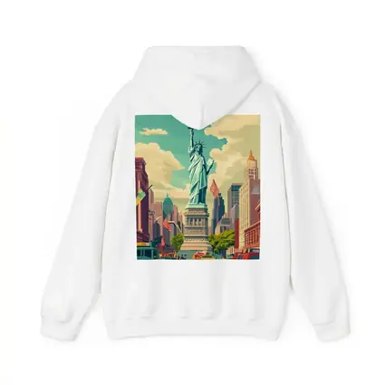 Statue of Liberty New York City Retro Art