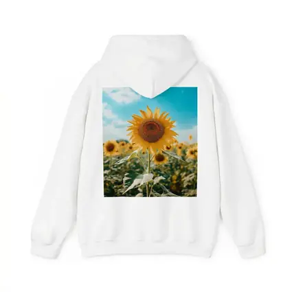 Sunflower Field Blue Sky Summer Day