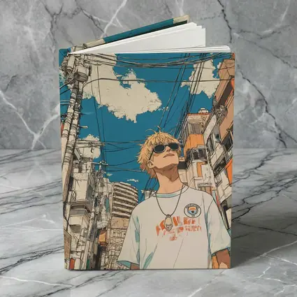 Anime Boy Tokyo Street Manga Art