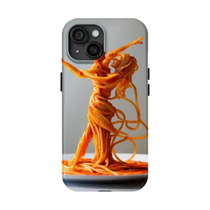 Dancing Couple Sculpture Made From Spaghetti