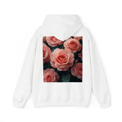Pink Roses Blooming Against Dark Background