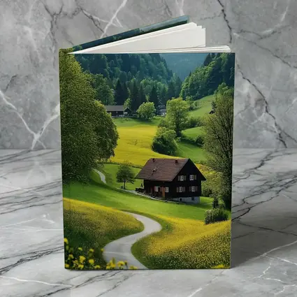 Alpine Valley Cottage Winding Road Mountains