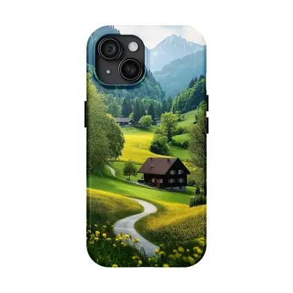 Alpine Valley Cottage Winding Road Mountains