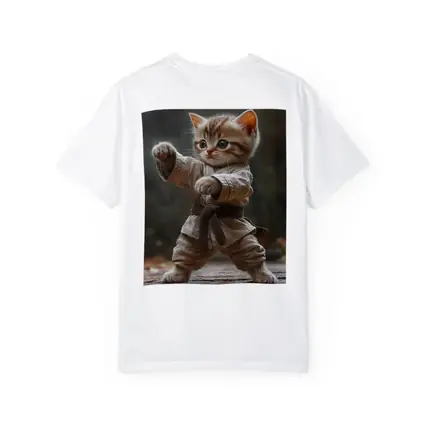 Kitten Karate Fighter Brown Belt Martial Arts