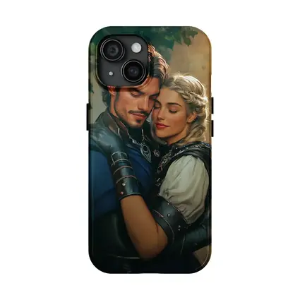 Medieval Fantasy Couple Romantic Digital Art