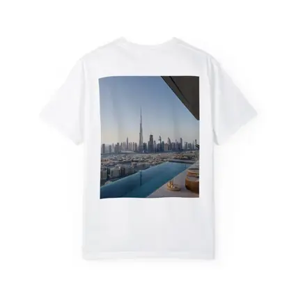 Dubai Skyline Burj Khalifa Infinity Pool View
