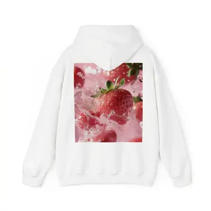 Fresh Strawberries Splashing in Pink Water
