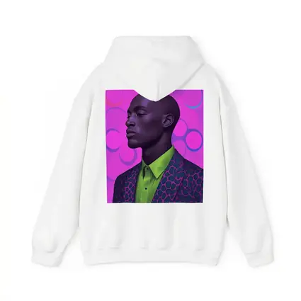 Man Portrait Pop Art Pink Background