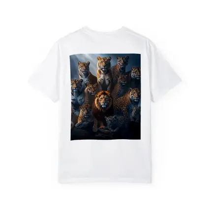 Lions Tigers Leopards Big Cats Dark Misty