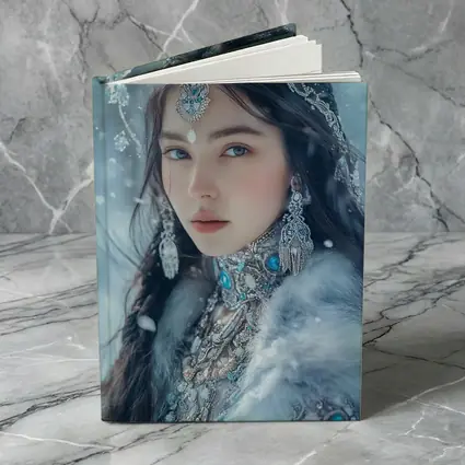 Ice Queen Fantasy Portrait Winter Snow