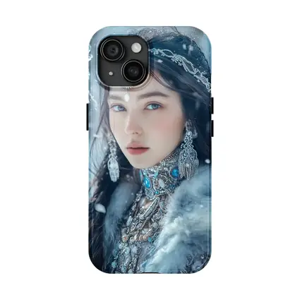 Ice Queen Fantasy Portrait Winter Snow