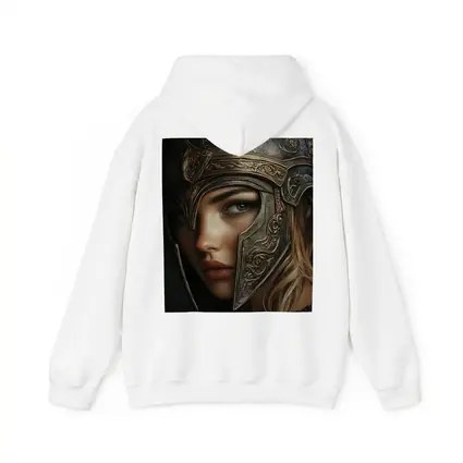 Female Warrior Dark Fantasy Ornate Helmet Portrait