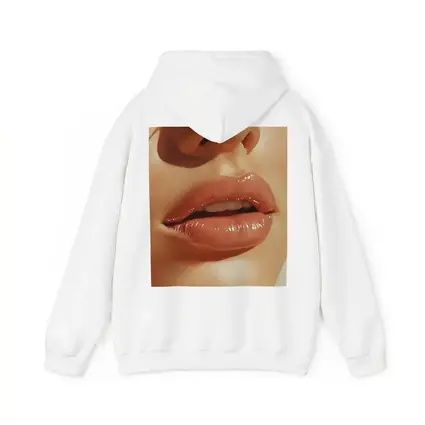 Close Up Glossy Lips Beauty Portrait Art