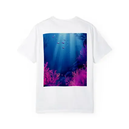 Underwater Coral Reef Blue Ocean Scene