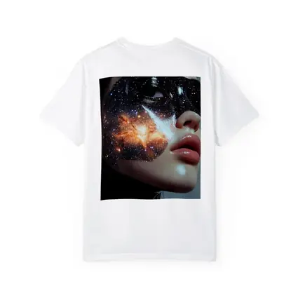 Woman Face Galaxy Mask Space Art