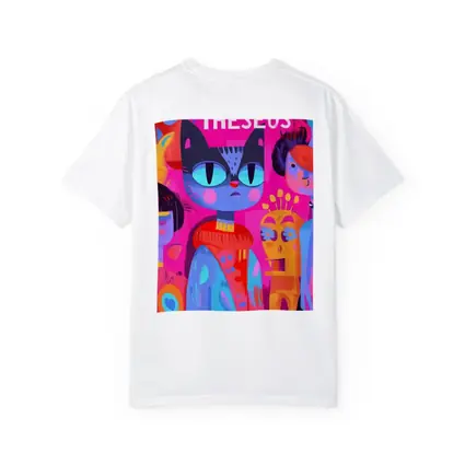 Theseus Cat Pop Art Colorful Characters