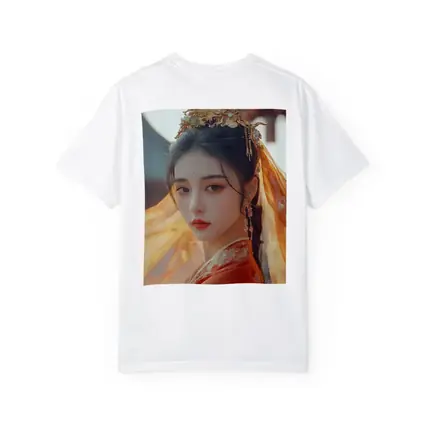 Chinese Hanfu Woman Red Traditional Dress