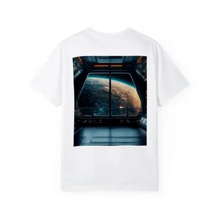 Spaceship Window View Planet Earth Space