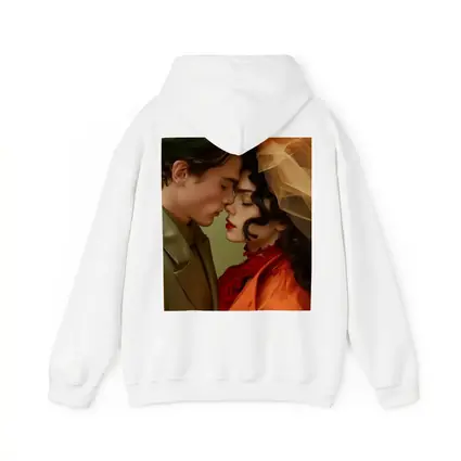 Romantic Couple Close Together Fashion Art