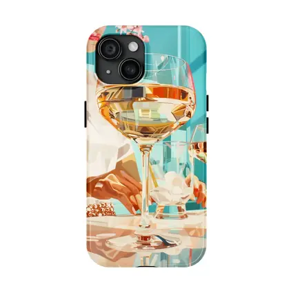 Woman With Wine Glass Pop Art