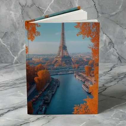 Eiffel Tower Paris Seine River Autumn