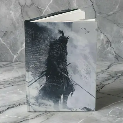 Samurai Warrior Snow Fortress Misty Winter