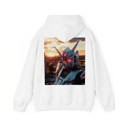 Gundam Robot Red Eyes Sunset City