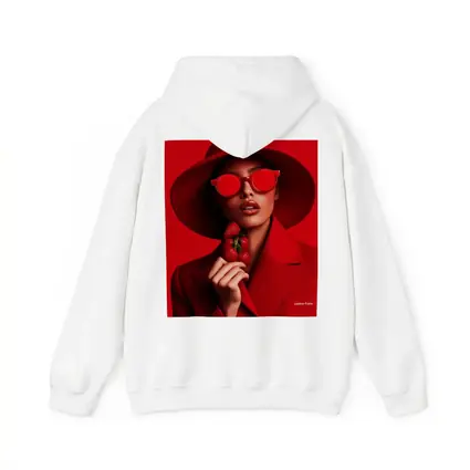 Red Fashion Woman Hat Sunglasses Strawberry