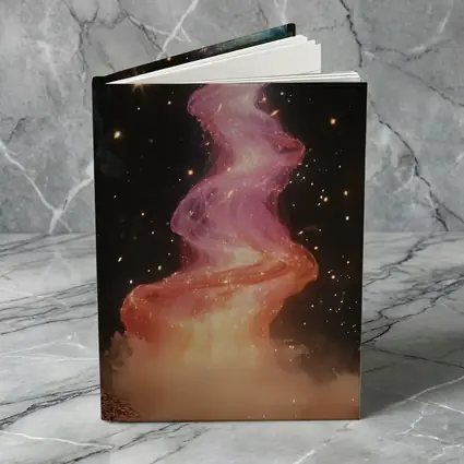 Cosmic Spiral Galaxy Nebula Space Art
